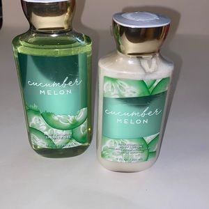 Bath and body works melon set